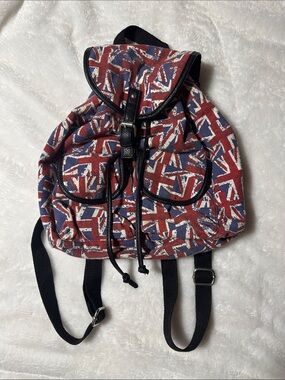 Unbranded Union Jack Canvas Backpack